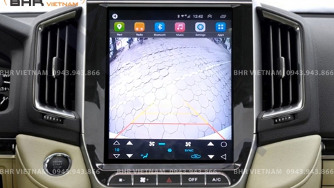 Màn hình DVD Android Tesla Toyota Land Cruiser 2016 - 2020